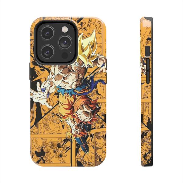 iPhone Case Anime Goku Super Sayajin - iPhone 14 Pro - KazerCase