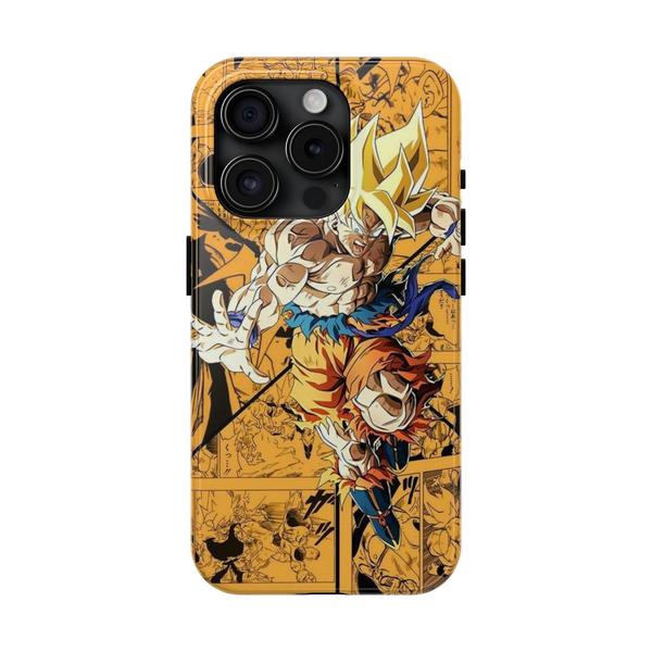 iPhone Case Anime Goku Super Sayajin - iPhone 15 Pro - KazerCase