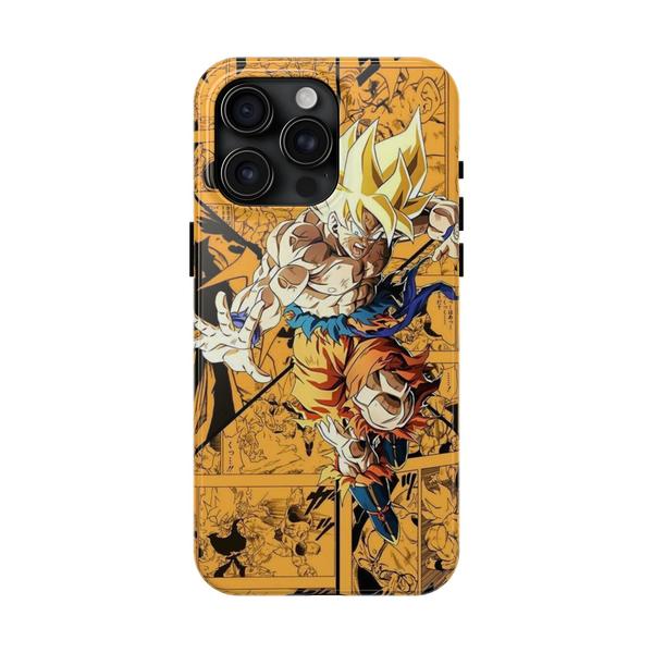 iPhone Case Anime Goku Super Sayajin - iPhone 15 Pro Max - KazerCase