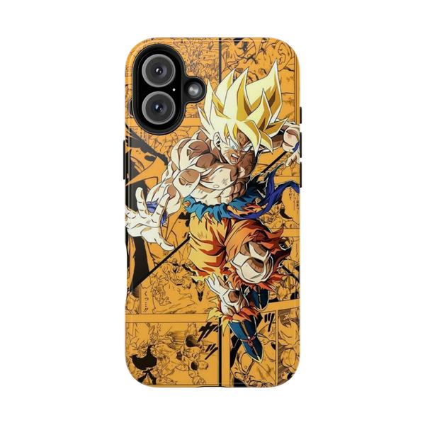 iPhone Case Anime Goku Super Sayajin - iPhone 16 Plus - KazerCase
