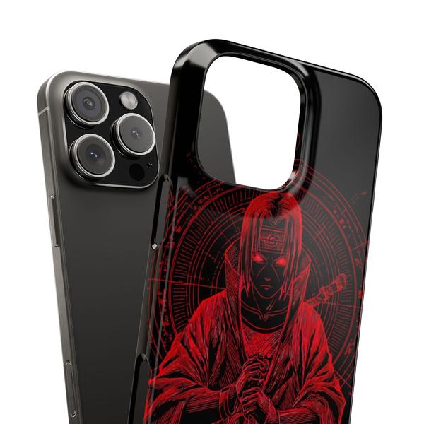 iPhone Case Anime Itachi Cursing - iPhone 17 Air - KazerCase