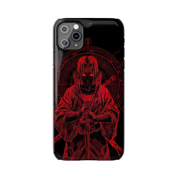 iPhone Case Anime Itachi Cursing - iPhone 11 Pro Max - KazerCase