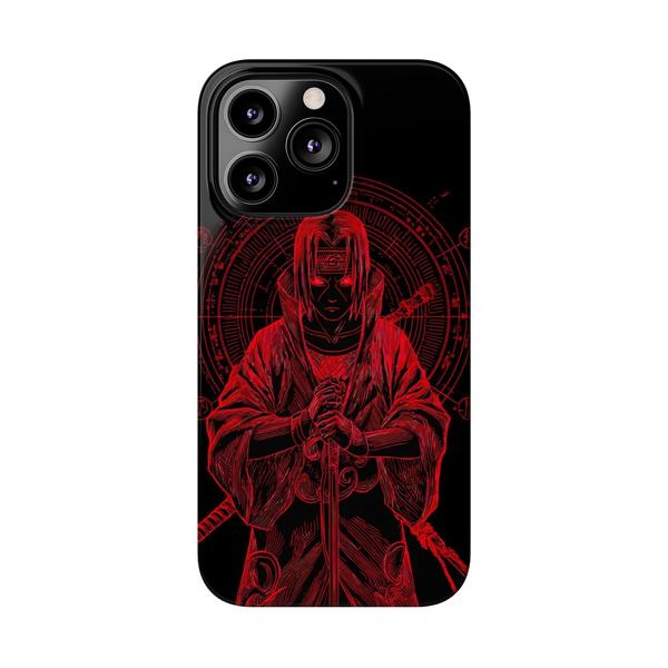 iPhone Case Anime Itachi Cursing - iPhone 13 Pro - KazerCase