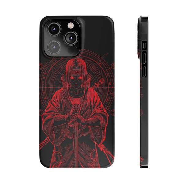 iPhone Case Anime Itachi Cursing - iPhone 14 Pro Max - KazerCase