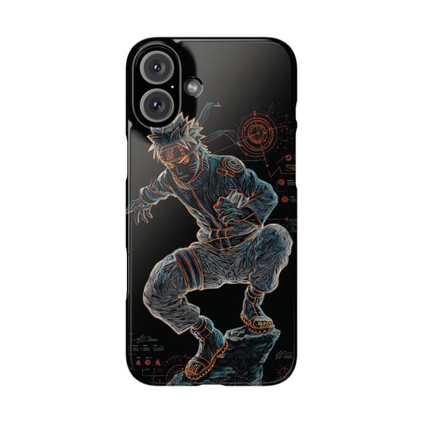 iPhone Case Anime Naruto Nindo - iPhone 16 Plus - KazerCase