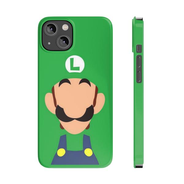 iPhone Case Cool Plumber Luigi - iPhone 14 - KazerCase