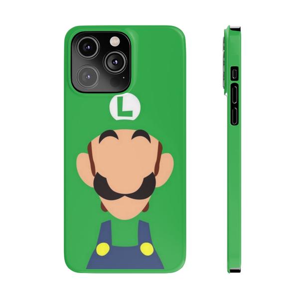 iPhone Case Cool Plumber Luigi - iPhone 14 Pro Max - KazerCase