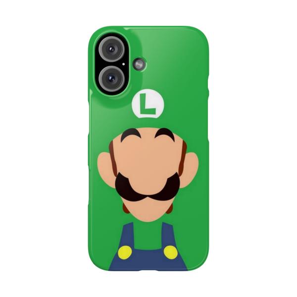iPhone Case Cool Plumber Luigi - iPhone 16 - KazerCase