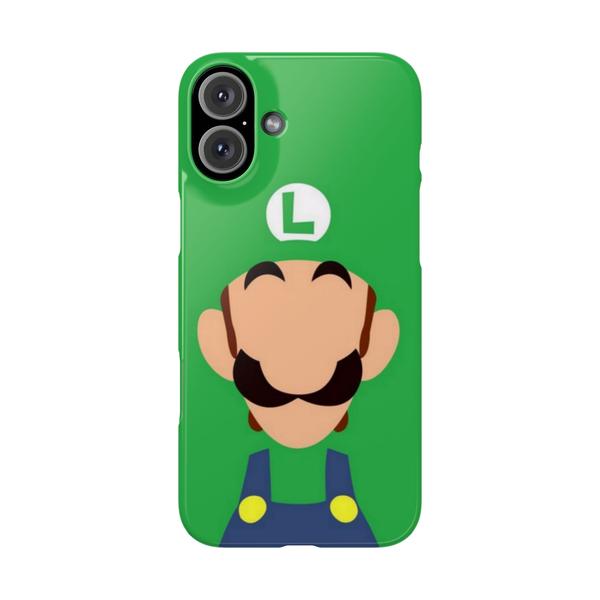 iPhone Case Cool Plumber Luigi - iPhone 16 Plus - KazerCase