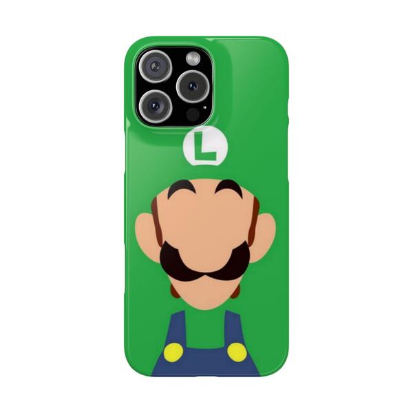 iPhone Case Cool Plumber Luigi - iPhone 16 Pro Max - KazerCase