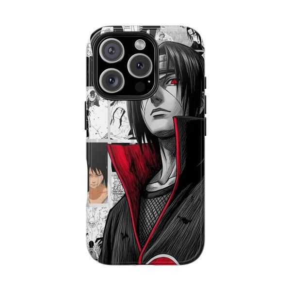 iPhone Case Itachi Uchiha akatsuki cloud - iPhone 16 Pro - KazerCase
