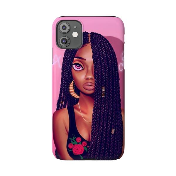 iPhone Case Melanin Poppin Inaya - iPhone 11 - KazerCase