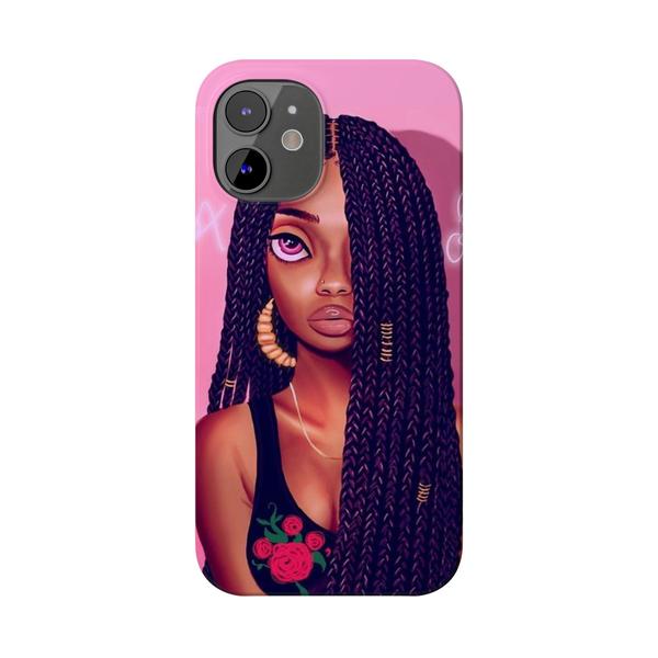 iPhone Case Melanin Poppin Inaya - iPhone 12 Mini - KazerCase