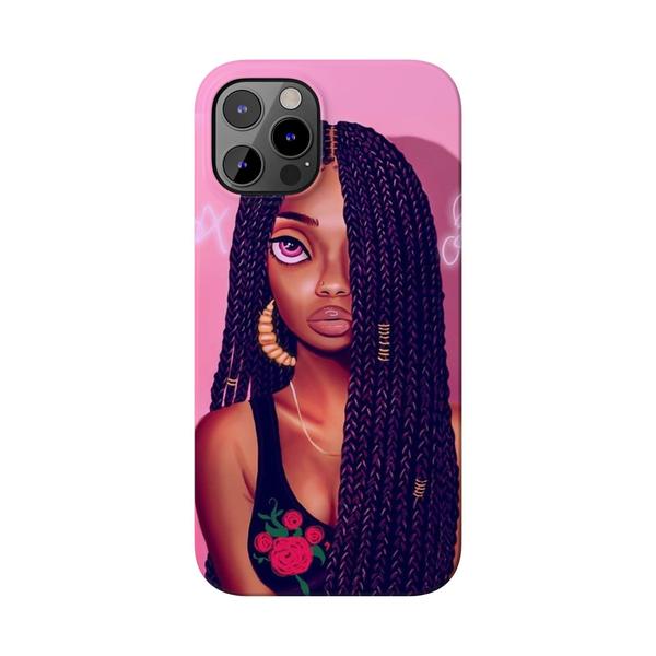 iPhone Case Melanin Poppin Inaya - iPhone 12 12 Pro - KazerCase
