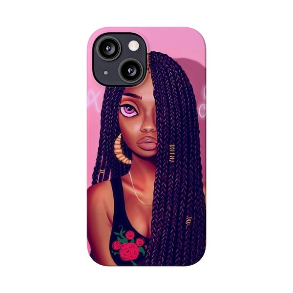 iPhone Case Melanin Poppin Inaya - iPhone 13 Mini - KazerCase