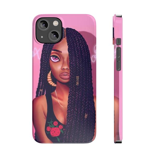 iPhone Case Melanin Poppin Inaya - iPhone 14 - KazerCase