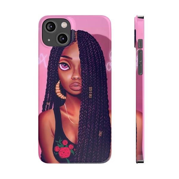 iPhone Case Melanin Poppin Inaya - iPhone 14 Plus - KazerCase
