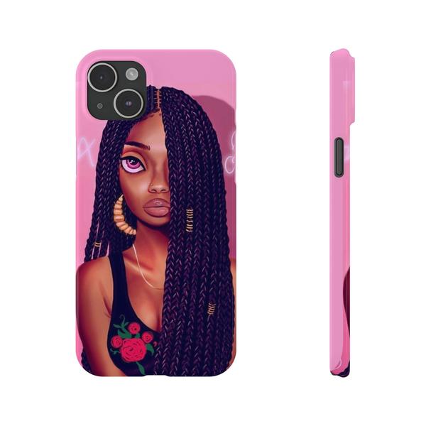 iPhone Case Melanin Poppin Inaya - iPhone 15 Plus - KazerCase