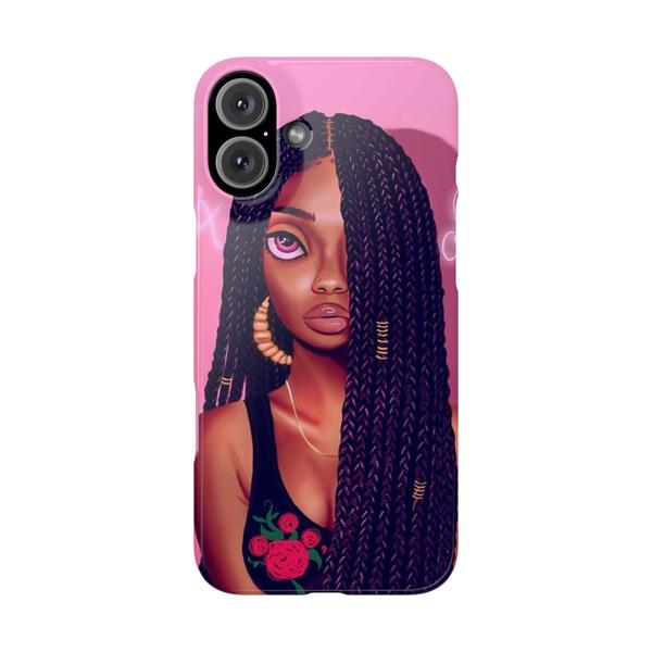 iPhone Case Melanin Poppin Inaya - iPhone 16 Plus - KazerCase