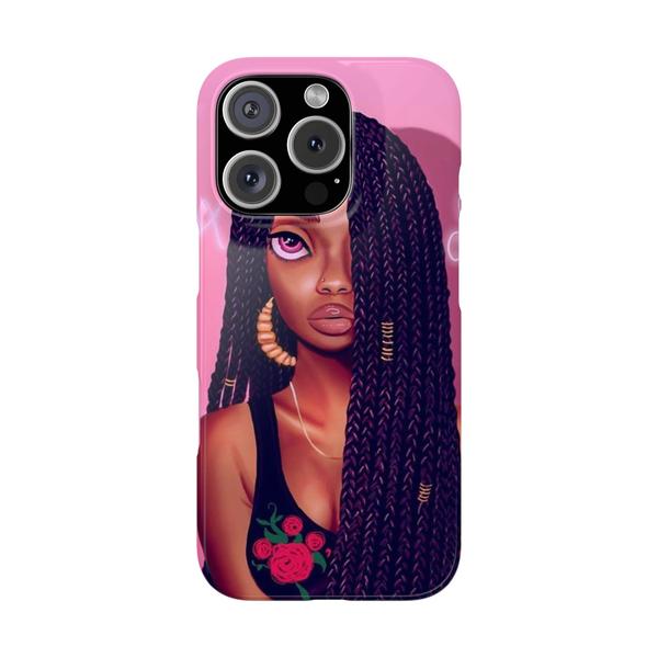 iPhone Case Melanin Poppin Inaya - iPhone 16 Pro - KazerCase