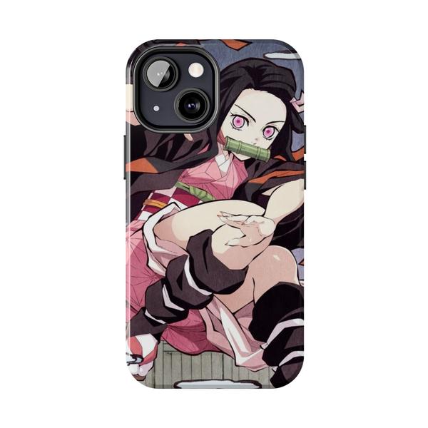 iPhone Case Nezuko Kemitsu No yeiba - iPhone 13 Mini - KazerCase