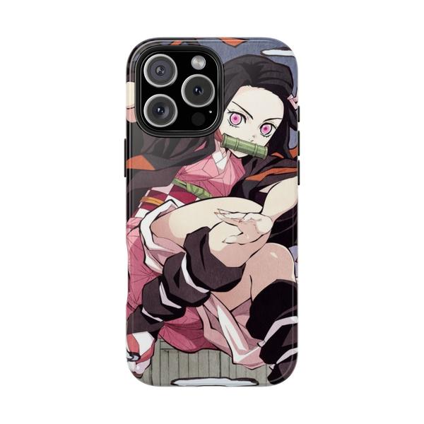iPhone Case Nezuko Kemitsu No yeiba - iPhone 16 Pro Max - KazerCase