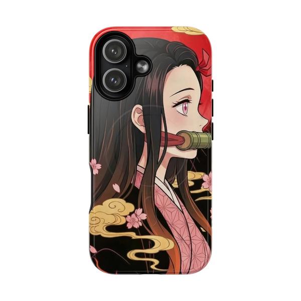 Nezuko Kamado "Pink Blossom" Demon Slayer iPhone Case
