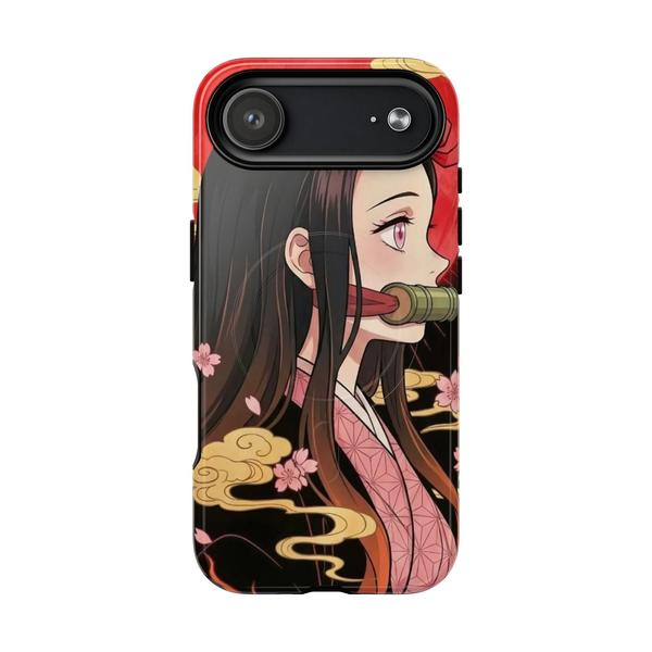 Nezuko Kamado "Pink Blossom" Demon Slayer iPhone Case