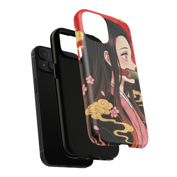Nezuko Kamado "Pink Blossom" Demon Slayer iPhone Case