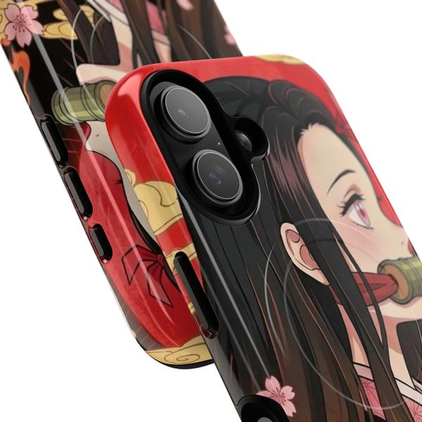 Nezuko Kamado "Pink Blossom" Demon Slayer iPhone Case