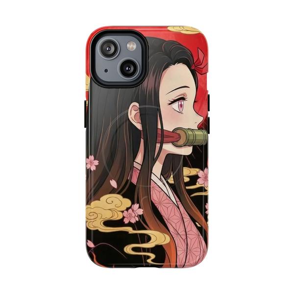 Nezuko Kamado "Pink Blossom" Demon Slayer iPhone Case