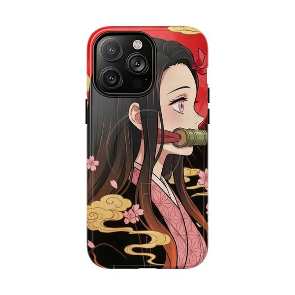 Nezuko Kamado "Pink Blossom" Demon Slayer iPhone Case