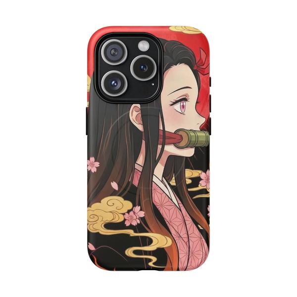 Nezuko Kamado "Pink Blossom" Demon Slayer iPhone Case