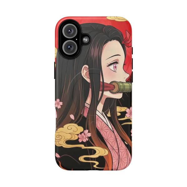 Nezuko Kamado "Pink Blossom" Demon Slayer iPhone Case
