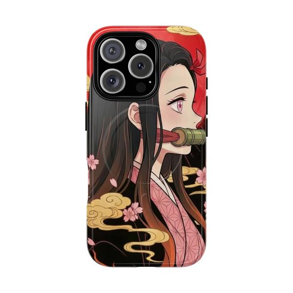 Nezuko Kamado "Pink Blossom" Demon Slayer iPhone Case