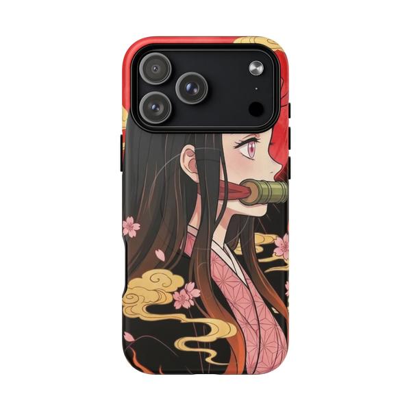 Nezuko Kamado "Pink Blossom" Demon Slayer iPhone Case
